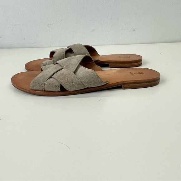 Frye Women's Carla Criss Cross Open Toe Sandal Size 7.5 - Picture 3 of 9